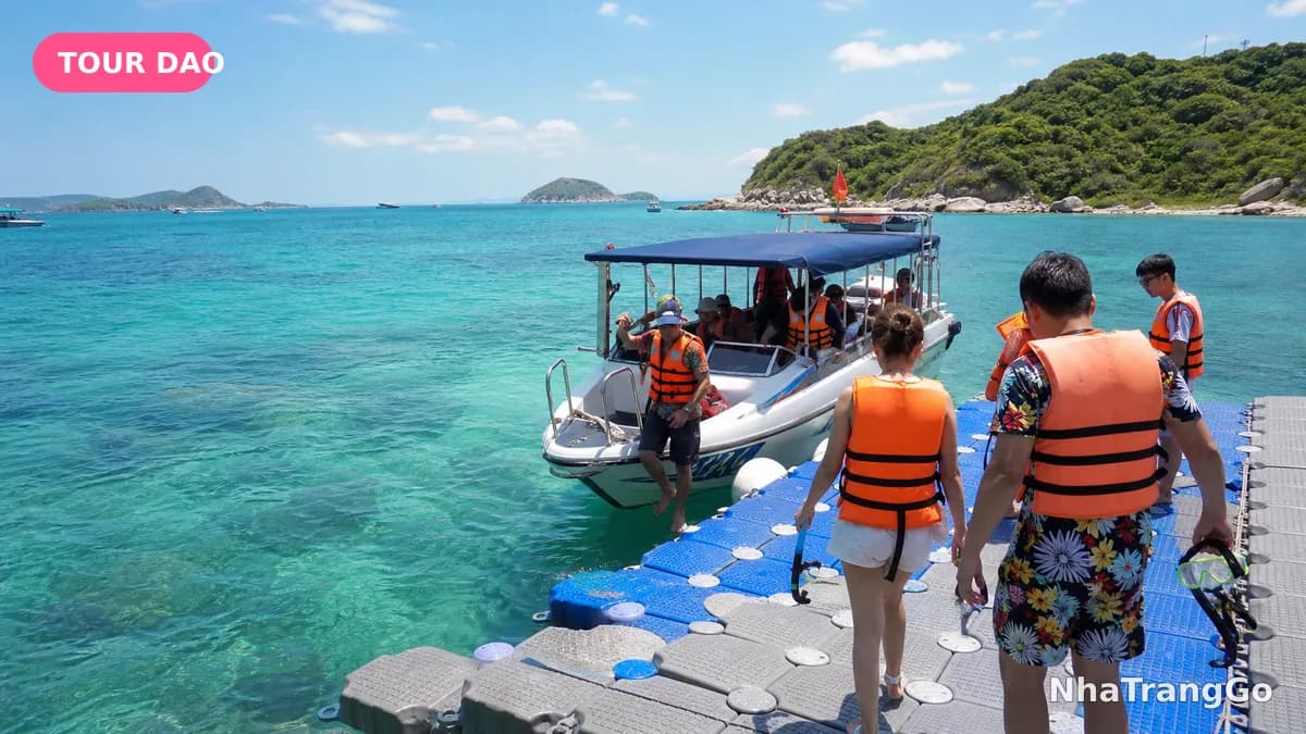 Tour 4 đảo Nha Trang 1 ngày