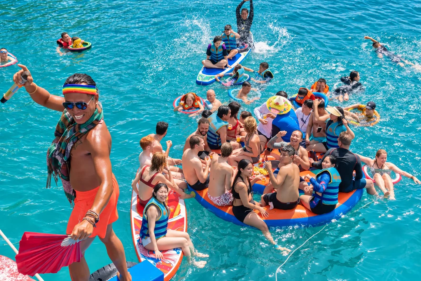 Tour Yolo Nha Trang 2026: Bar nổi, ngắm san hô và Con Sẻ Tre